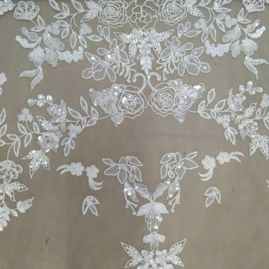 Pearl Net Lace