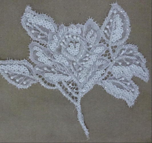 White Floral Motif